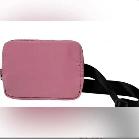 Handbags - 💜 - Zipper Pink Fanny Pack/Belt Bag Brand new